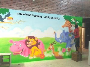 play school wall painting themes play school wall painting ideas