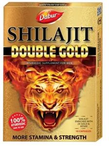 Dabur Shilajeet Double Gold Capsules