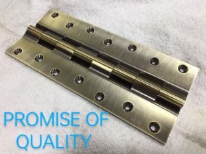 Brass Railway Hinges Antic