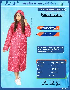 Reversible Raincoat For Ladies