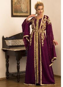 Jacket Style Moroccan Wedding Kaftan Dress