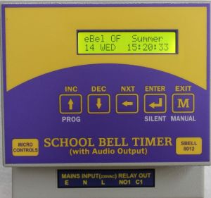 Electronic Output SBELL School Bell Timer