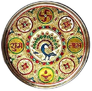 Meenakari Puja Thali