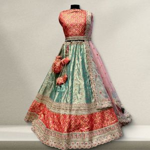 Party Wear Engagement Lehenga