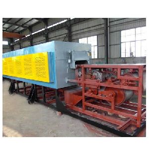 Continuous tempering furnaces