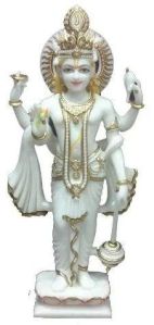 Marble Vishnu Ji Statue