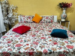 Printed Cotton King doubla Bedsheet