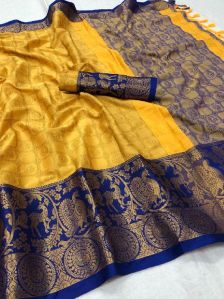 Jungle Cotton Silk Sarees