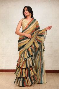 Rangoli Silk With Digital Print Sarees