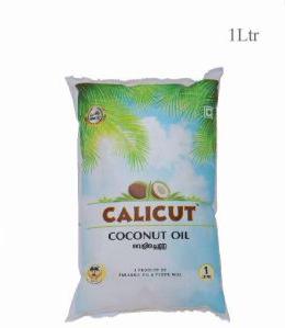 1 Litre Packet Calicut Coconut Oil