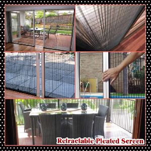 Retractable Pleated Screen