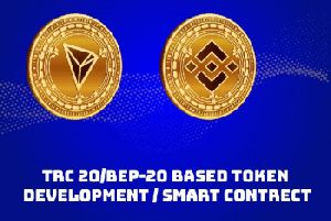 Trc 20/bep-20 Based Token Development / Smart Contract