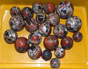 Spoted Jasper Spheres