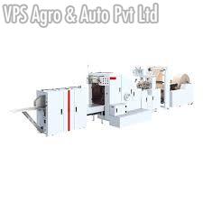 Automatic Roll to Square Bottom Paper Bag Making Machine