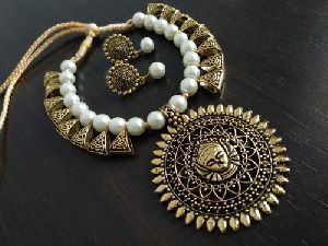 Wedding Pearl Necklace Set