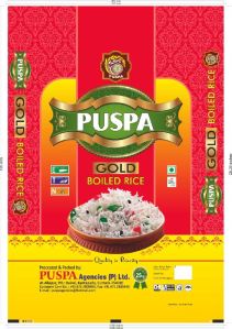 Puspa Gold Rice Bags