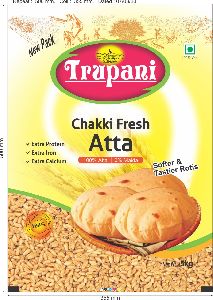 Trupani Chakki Fresh Atta Food Packaging Bags