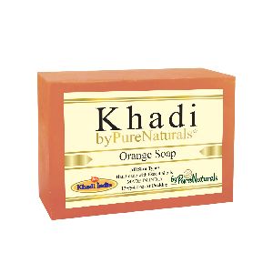 Khadi byPureNaturals Orange Bathing Body Soap Bar