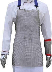 STAINLESS STEEL MESH APRON