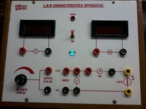 Ldr Characteristics Apparatus
