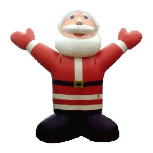 X Mas Inflatable Santa