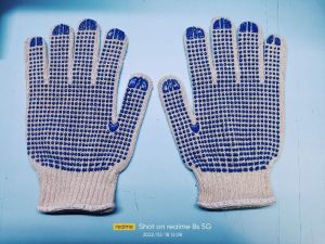 Cotton Dotted Gloves