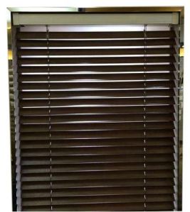 Motorized Wooden Venetian Blinds