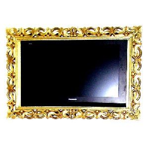 Gold Leafing Work for Tv Frame