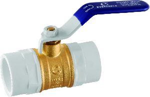 UPVC Brass ball valve