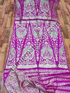 Rani Pink Pure Handloom Katan Silk With Kadhwa Peacock Meena Weaved Lehenga Kali