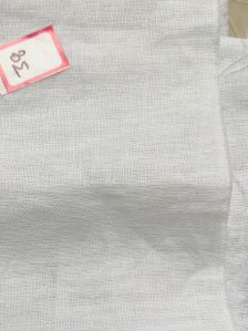 White Pure Linen Dyeable Fabric