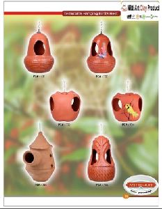 Terracotta Hanging Birds nest