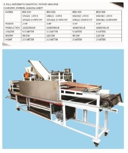 FULL AUTOMATIC ROTI MACHINE