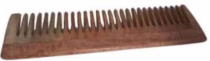 wooden comb