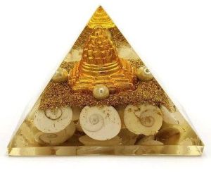 Gomti Chakra Orgone Pyramid