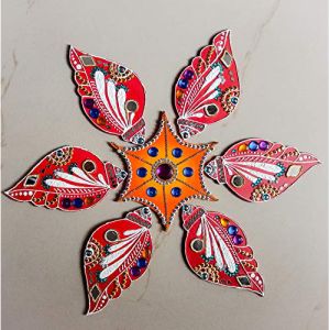 6 Piece Rangoli