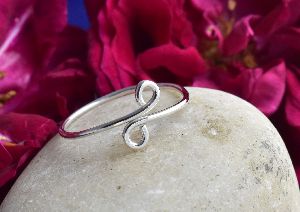 Adjustable Curly Handmade Swirl Ring