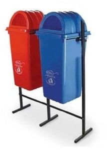 Plastic Double Hanging Dustbin