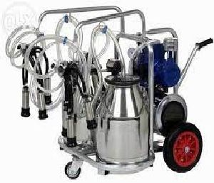 Double Bucket Milking Machine,