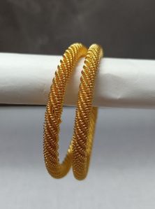 Spiral Spring Metal Bangles