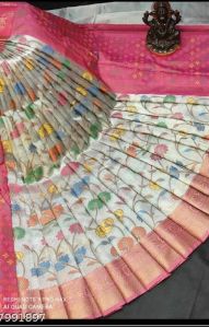 Designer Banarasi Tissue Silk Saree