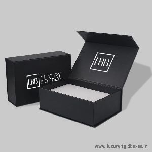 Luxury Flat Fold Packaging Rigid Boxes