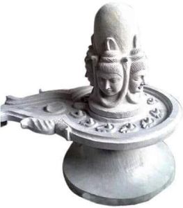 Marble Shivling Statue