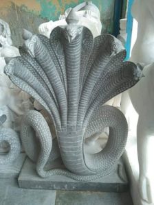 Marble Snake Statue