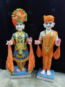 Marble Swaminarayan Statue