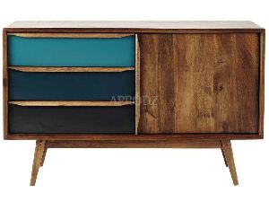 Wood Sideboard Storage Cabinet