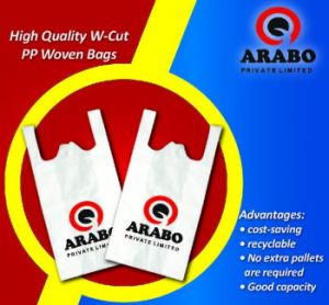 High Quality W-Cut PP Woven Bags