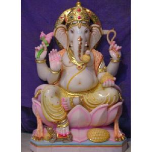 Marble Ganpati Statue