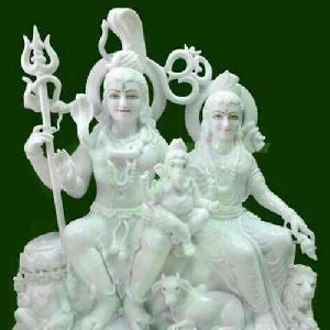 Marble Gorishankar Statue