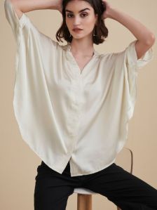 Satin Oversized Shirt